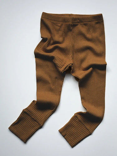 The Simple Folk Ribbed Legging, Bronze